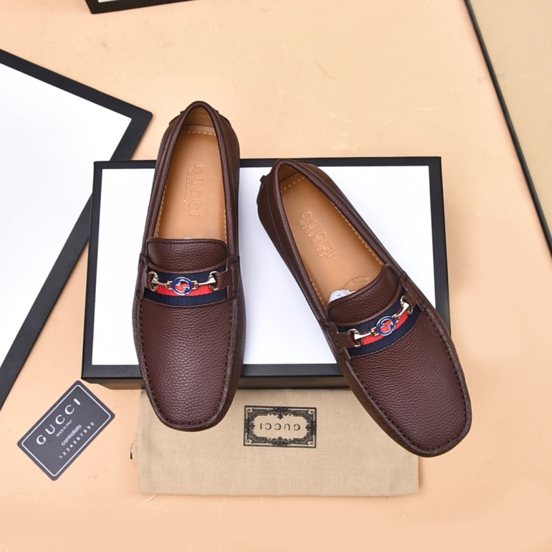 G*u*i leather shoes
